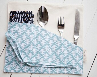 CUTLERY POUCH, cutlery bag for lunch, for work or picnic