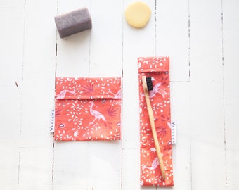 Soap and toothbrush bags