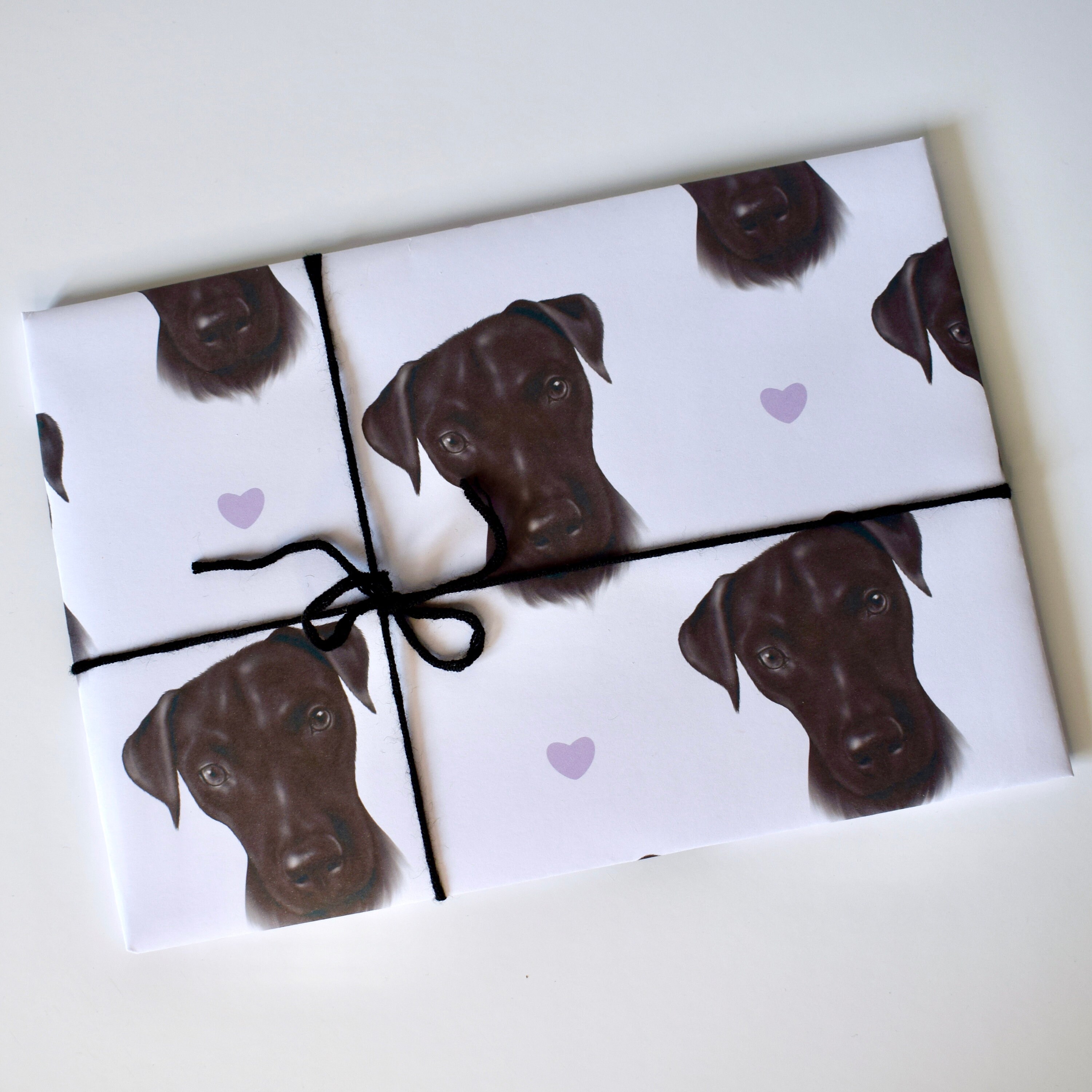 Patterdale Wrapping Paper Dog Gift Wrap Doggy Wrapping Etsy