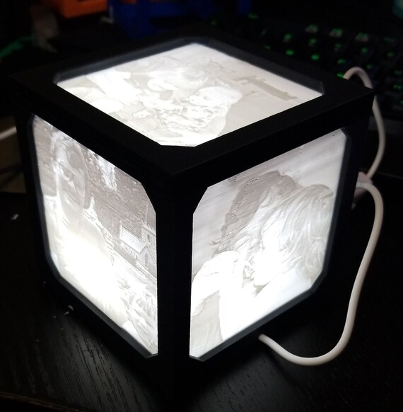lithophane cube