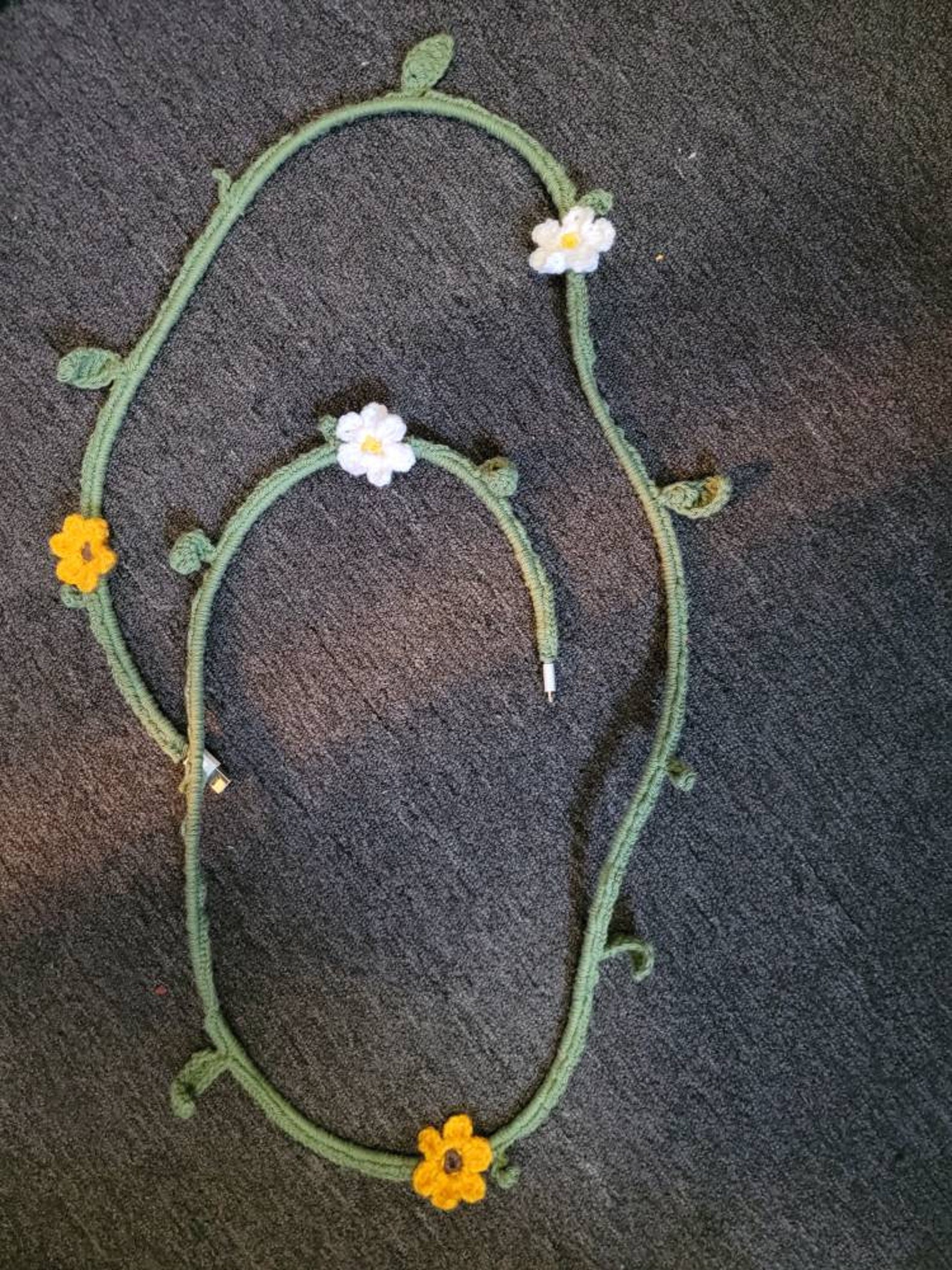 Charger Cord Cover Etsy