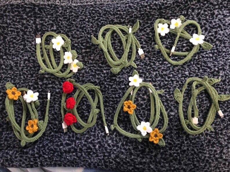 Charger Cord Cover Etsy