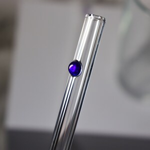Borosilicate Glass Straw Sets Minimalist Dot afbeelding 4