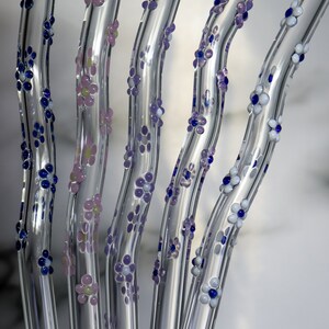 Wavy Flower Glass Straw image 7