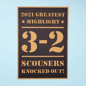 2021 Greatest Highlight A4 Cut-out Poster, Fan Poster, Supporters Poster, Affiche unique, Affiche de chambre à coucher, Affiche de porte, Affiche murale, Scousers