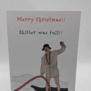 Vacaciones de Navidad de National Lampoon El primo Eddie Sh*tter estaba lleno de tarjetas