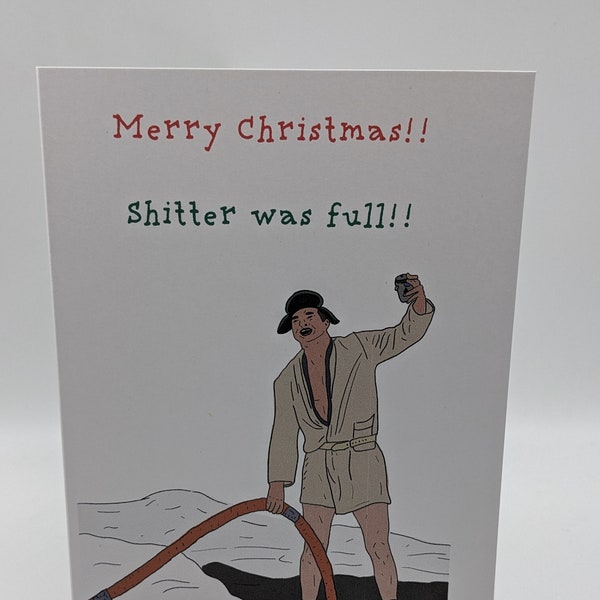 National Lampoon's Christmas Vacation Cousin Eddie Sh*tter Was Full Card