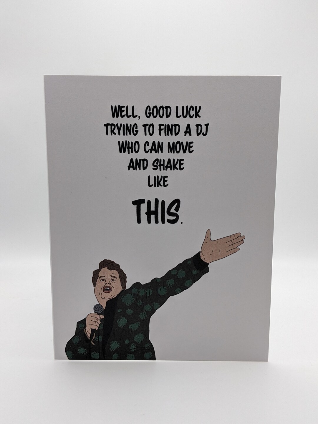 The Wedding Singer Jon Lovitz DJ Card fan art