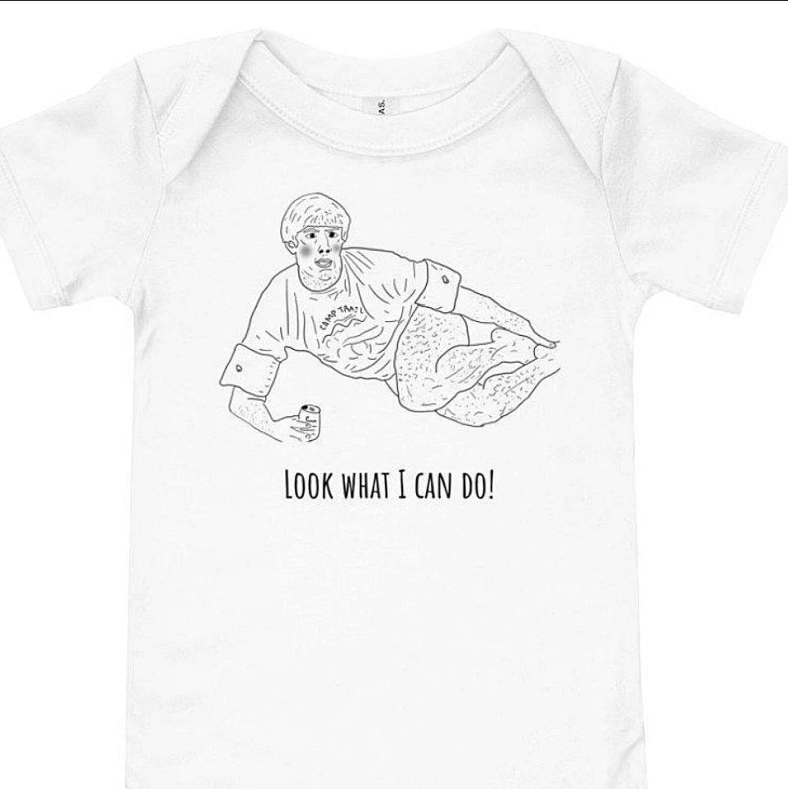 Stuart Mad TV look What I Can Do Onesie - Etsy