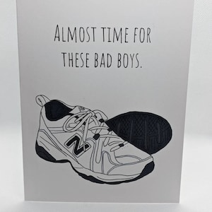 Funny New Balance Card for birthdays, Father's Day, New Dad Announcement, Birthday, Retirement, Pregnancy Announcement