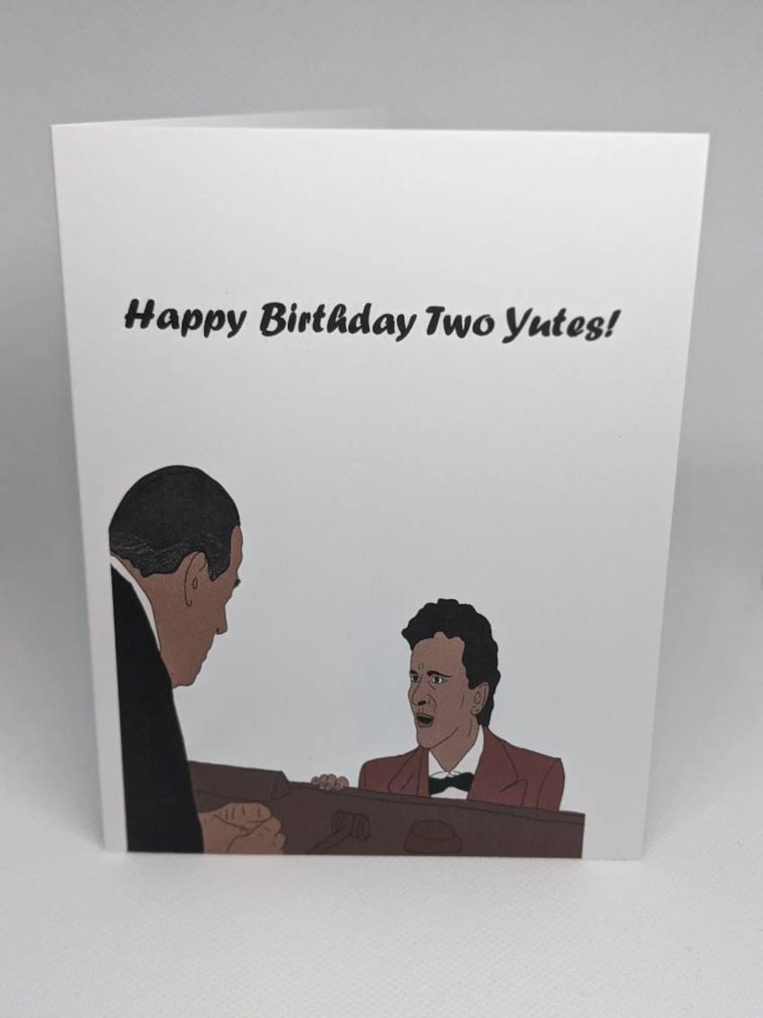 My Cousin Vinny Two Yutes Funny Birthday Pun Card - Etsy