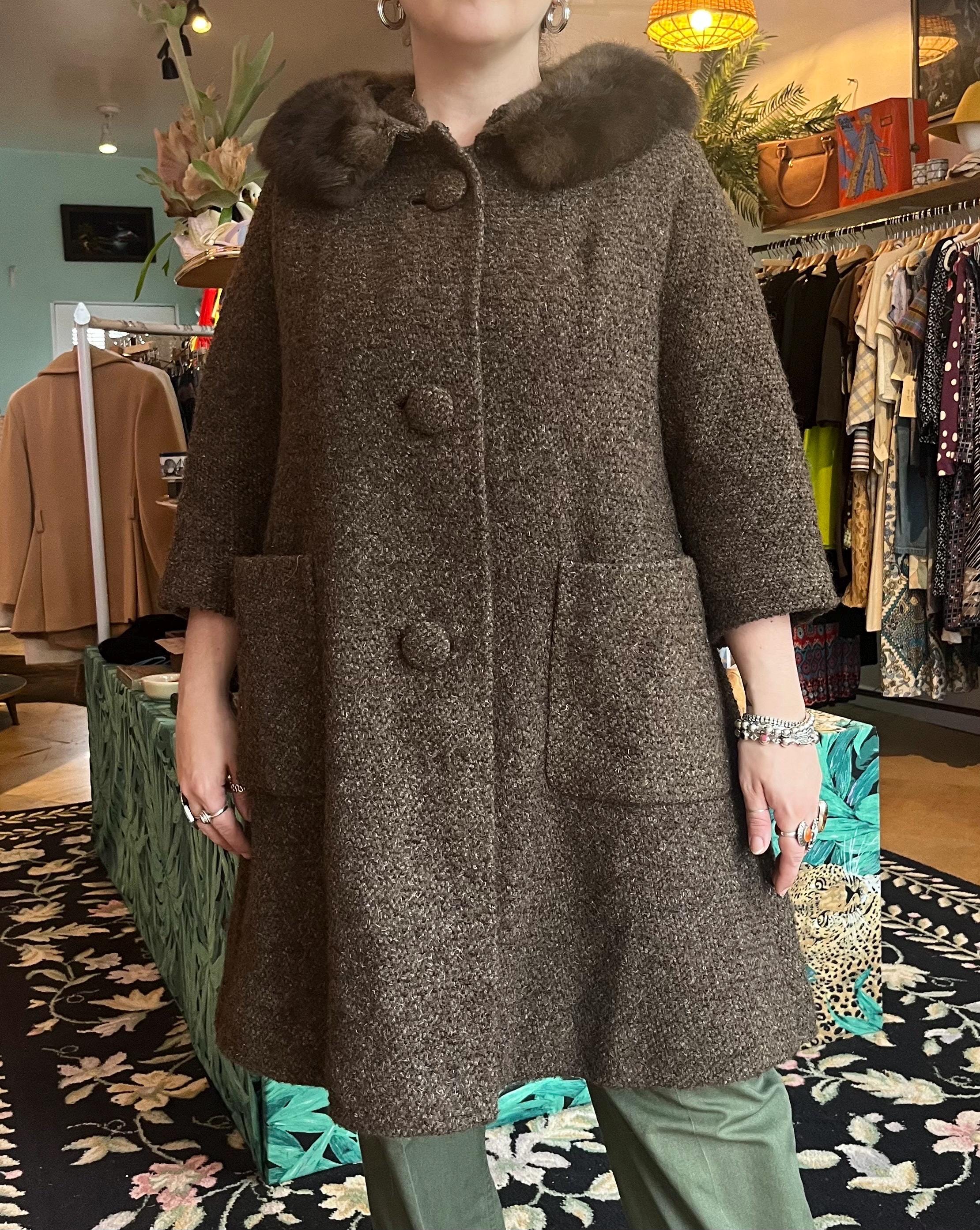 Mink Swing Coat - Etsy 