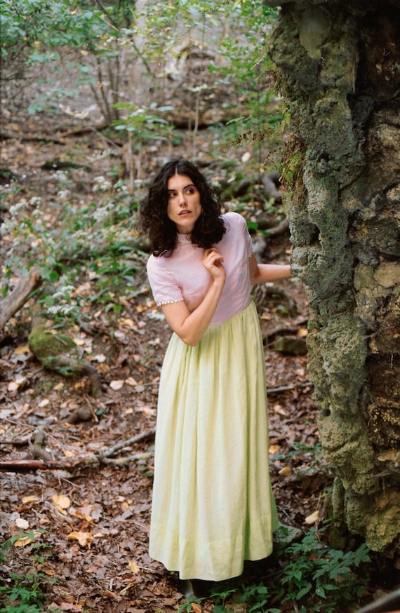 1970s cotton candy fairy tale gown | lime + baby p