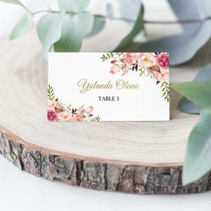 80th Birthday Invitation, 80th Birthday Dinner, Adult Birthday Card, Printable Invitation, Editable Template, Floral Pink Watercolor image 11