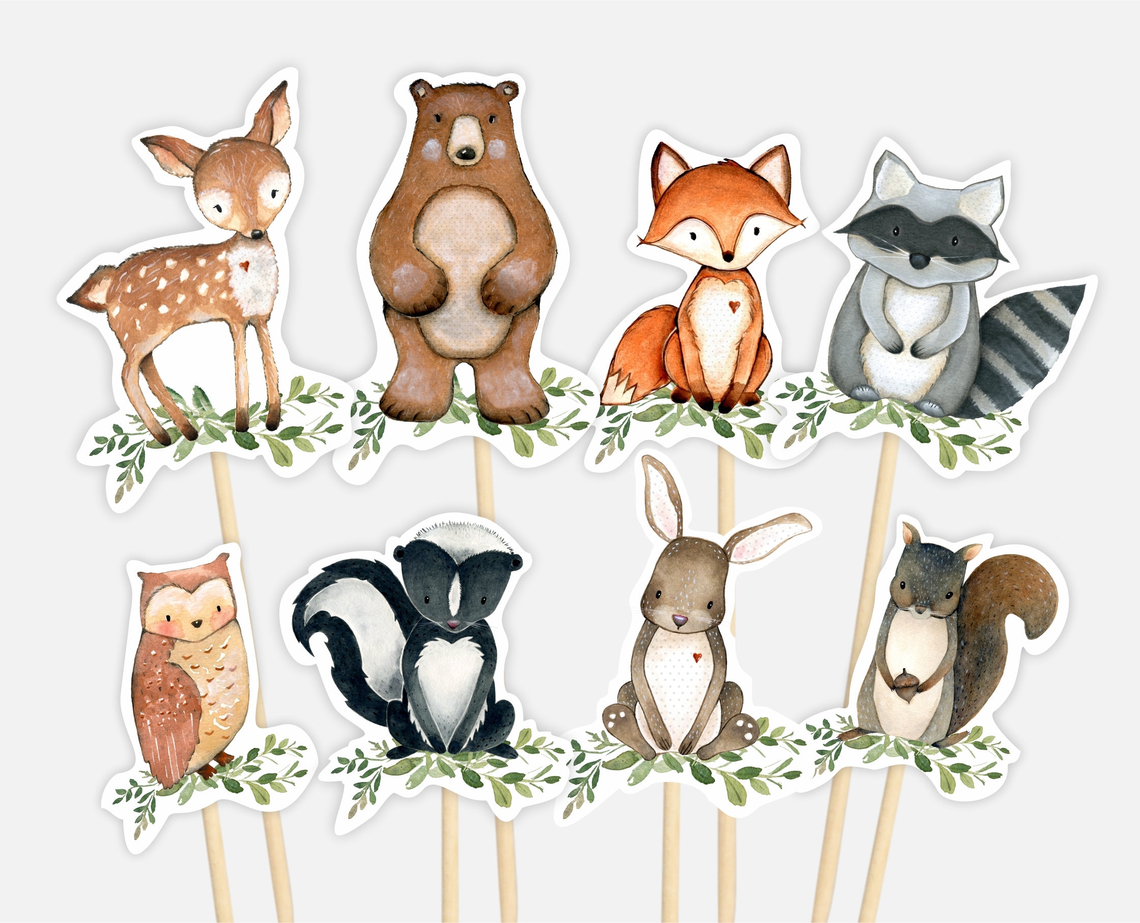 Woodland Baby Shower Custom Banner - Medium 72\"x23