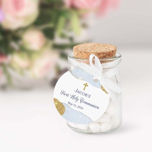 First Communion Chocolate Bar Wrapper Template, Printable Communion ...