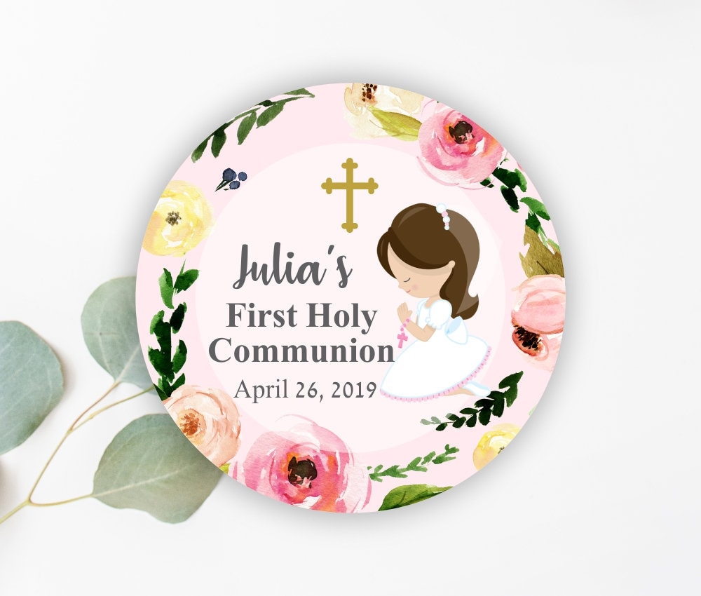 favor-tags-first-communion-floral-first-holy-communion-girl-communion-favors-printable-favor-tag-personalized-tags-communion-stickers-etsy