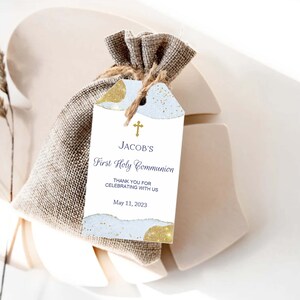 First Communion Chocolate Bar Wrapper Template, Printable Communion ...