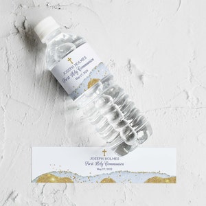 First Communion Chocolate Bar Wrapper Template, Printable Communion ...