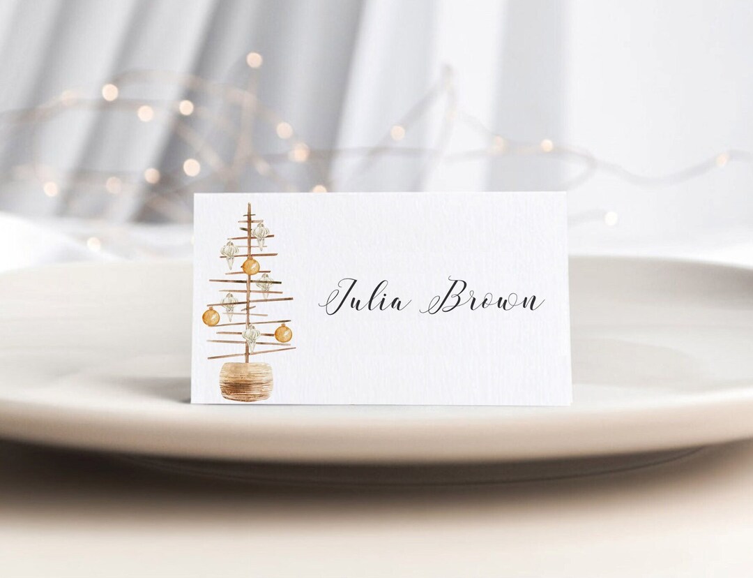 editable-christmas-place-cards-printable-boho-pine-tree-design-for