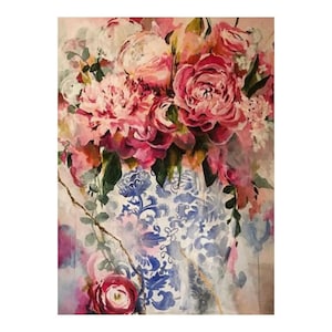 36x48 Custom Bouquet Painting