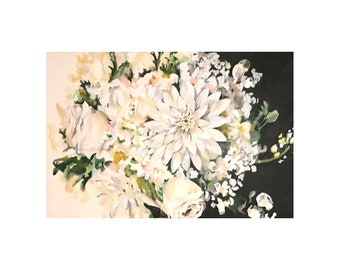 24x36 Custom Bouquet Painting