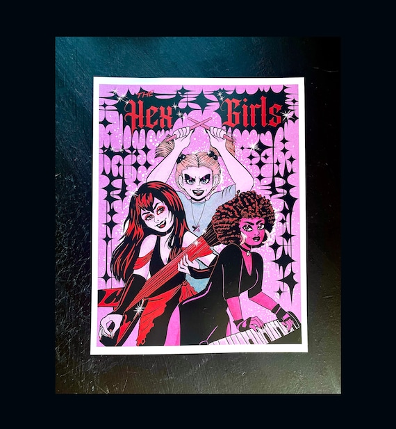 Hex Girls Poster 2.0 - Etsy