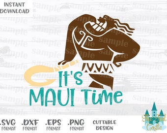 Maui Quote, Moana, Disney Inspired, Cutting Files in Svg, Eps, Dxf and Png Format