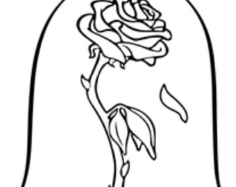 Enchanted Rose Decal Etsy Enchanted Rose Decal Etsy