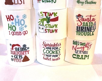 Funny Christmas Toilet Paper Gift, White Elephant Gag Gift, Secret Santa Office Gift, Christmas Exchange Gift