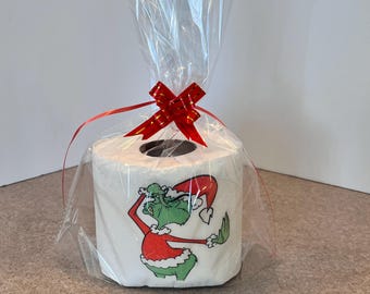 Funny Christmas Toilet Paper, Christmas Gift,  White Elephant Gift, Secret Santa Gift, Christmas Exchange Gift, funny Christmas toilet paper