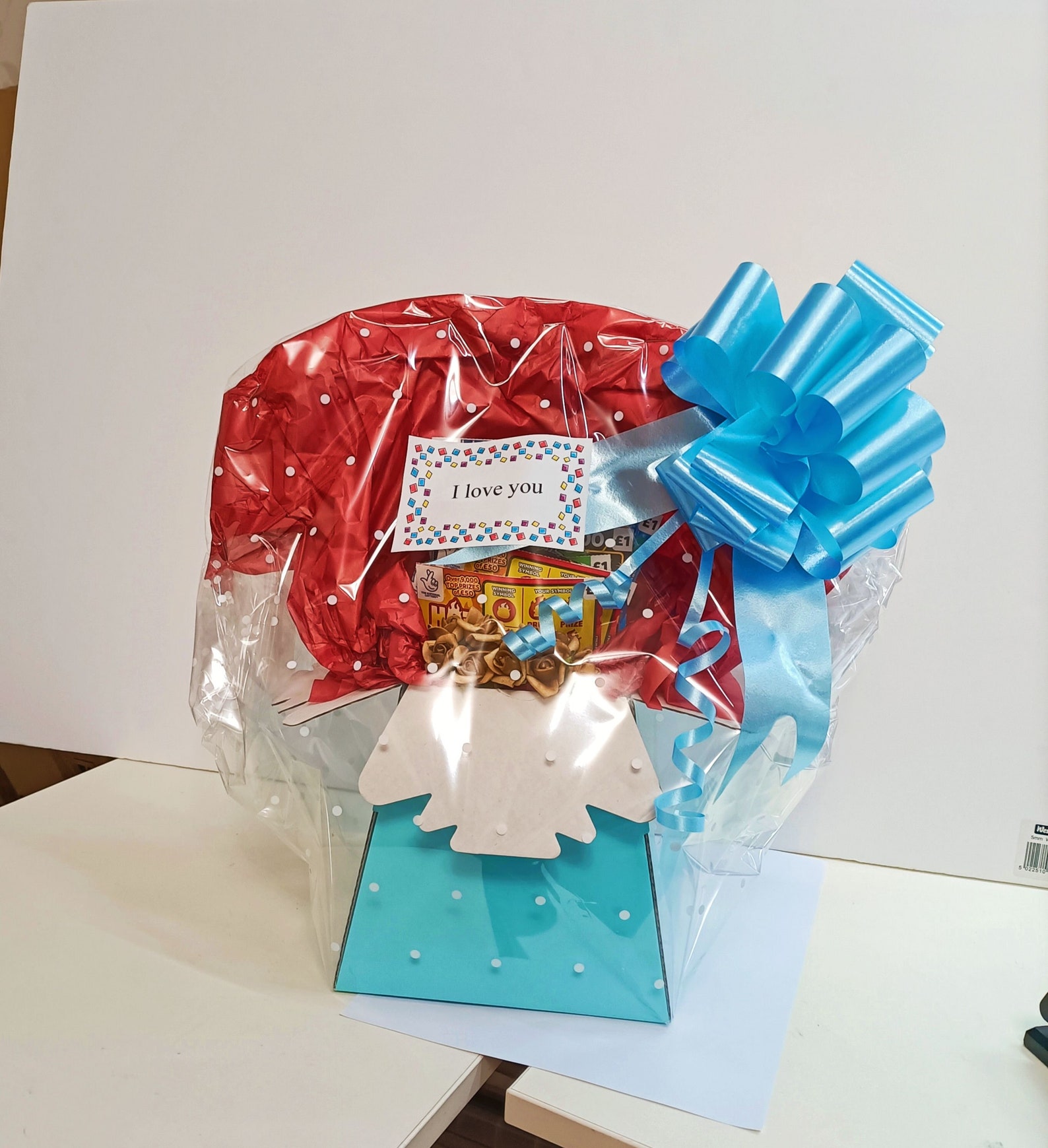 Fathers Day Scratch Card Bouquet Perfect Gift Hamper Add Etsy UK