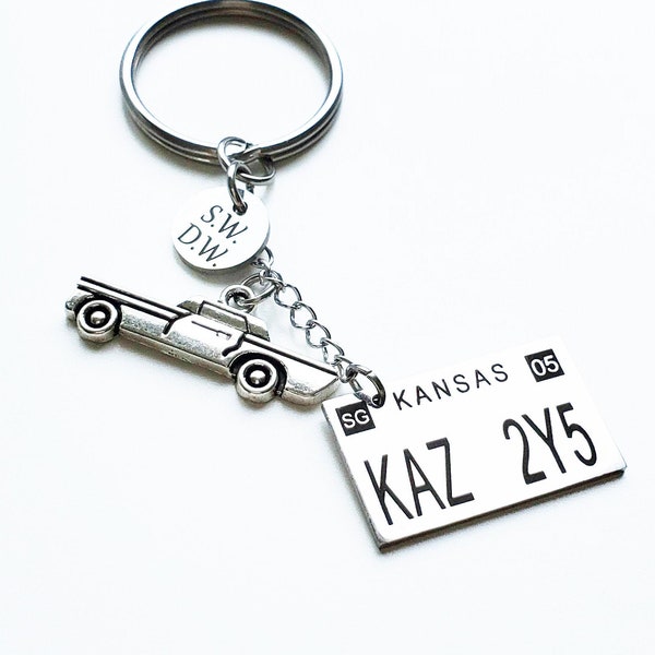 Supernatural Dean Keychain Etsy