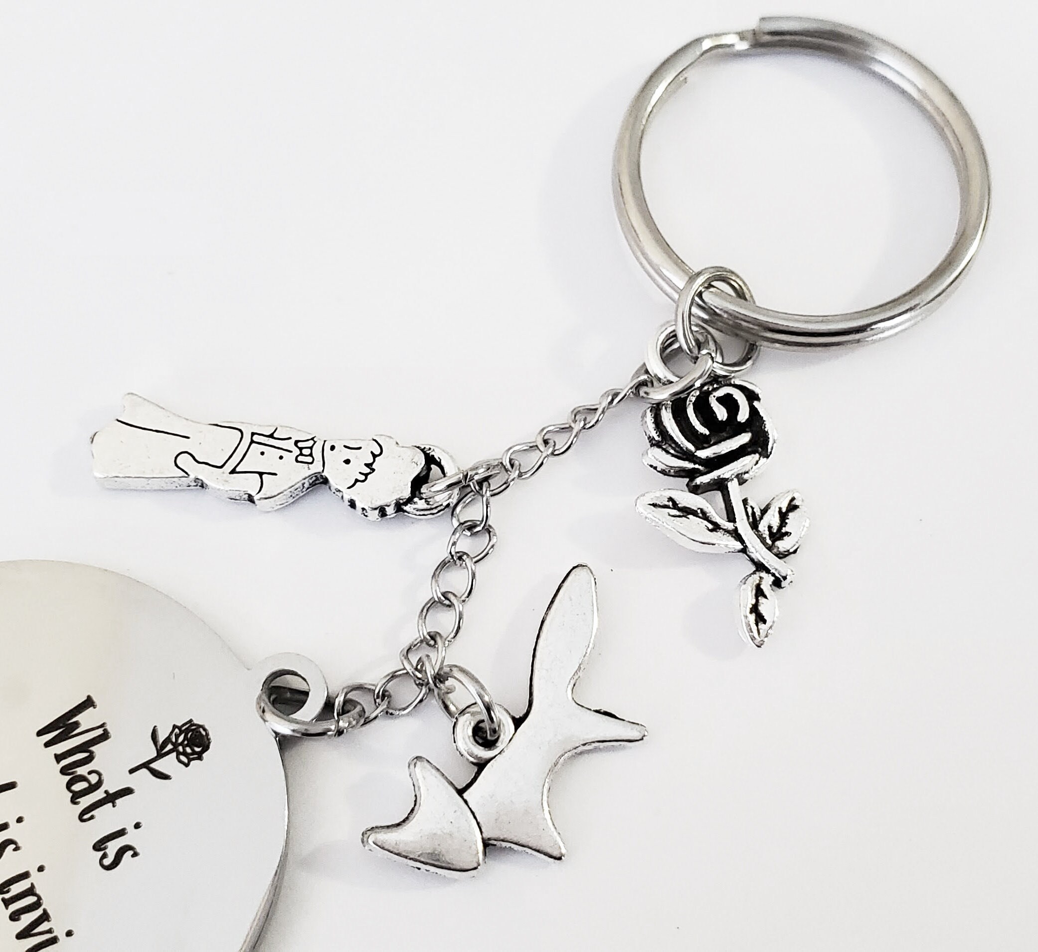 The Little Prince Keychain - What is Essential is Invisible to the Eye ...