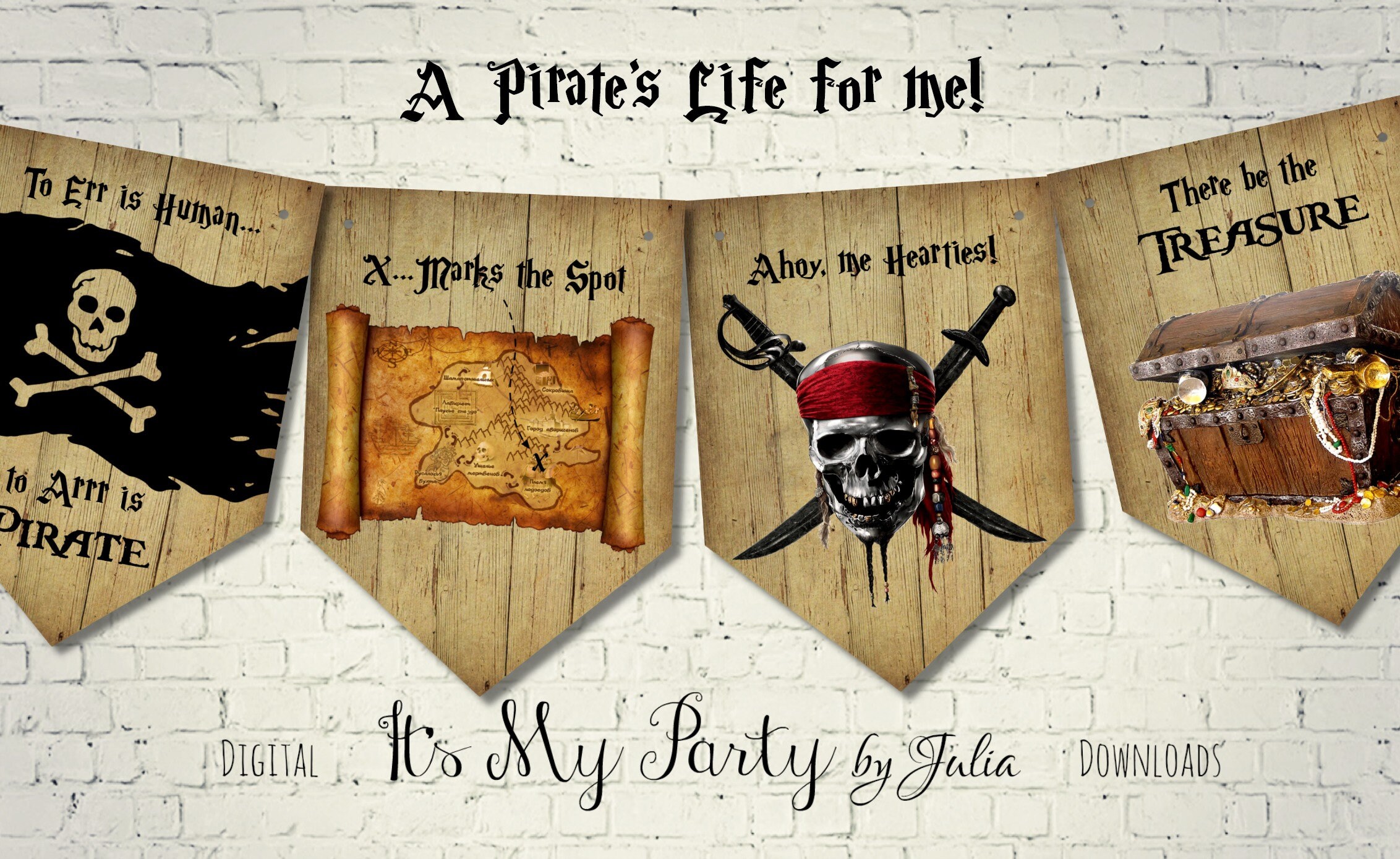 Pirates of the Caribbean Birthday Party Supplies 