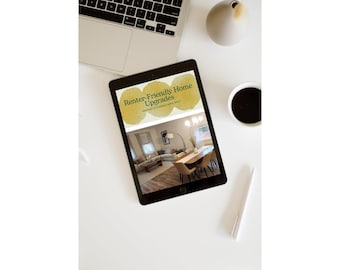 Renter-Friendly Home Upgrades Guide | Apartment Decorating PDF (Digital Download)