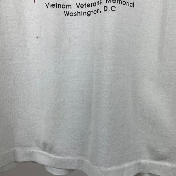 POW MIA Vietnam Veterans Memorial T Shirt - image 8