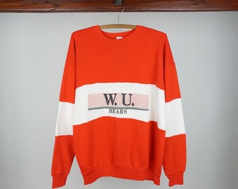 W. U. Bears University Crewneck Sweatshirt