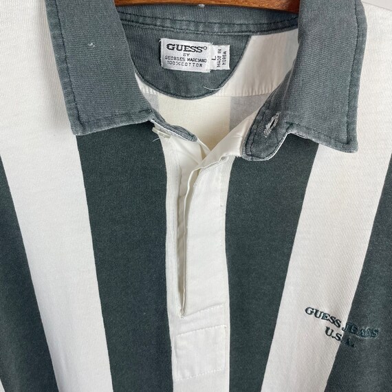 Guess Jeans USA Striped Long Sleeve Shirt - image 3