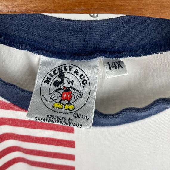 Mickey And Friends Striped T Shirt - image 3