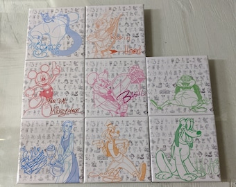 Disney Character Coasters