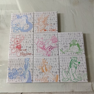 Disney Character Coasters