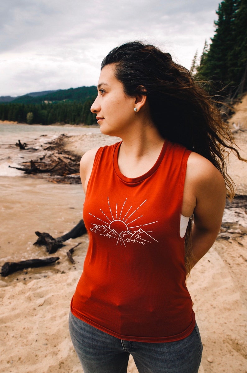 Wayward /& Wild Endless Road Woman\u2019s Muscle Tank