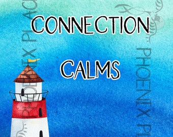 Connection Calms Positive Parenting Art Print (Digital Download)