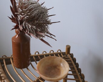 ヴィンテージ オニキス花瓶 ヴィンテージ ハニーオニキス花瓶：アラバスター製の花瓶 - Etsy 日本