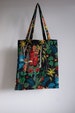 Frida Kahlo Tote Bag Cotton / Botanical Tote Bag 