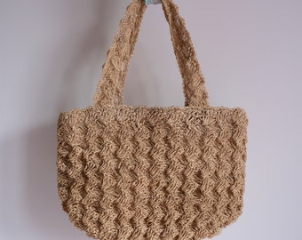 Bolso de Rafia, Bolso de Paja, Bolso de Abaca, Bolso de Verano