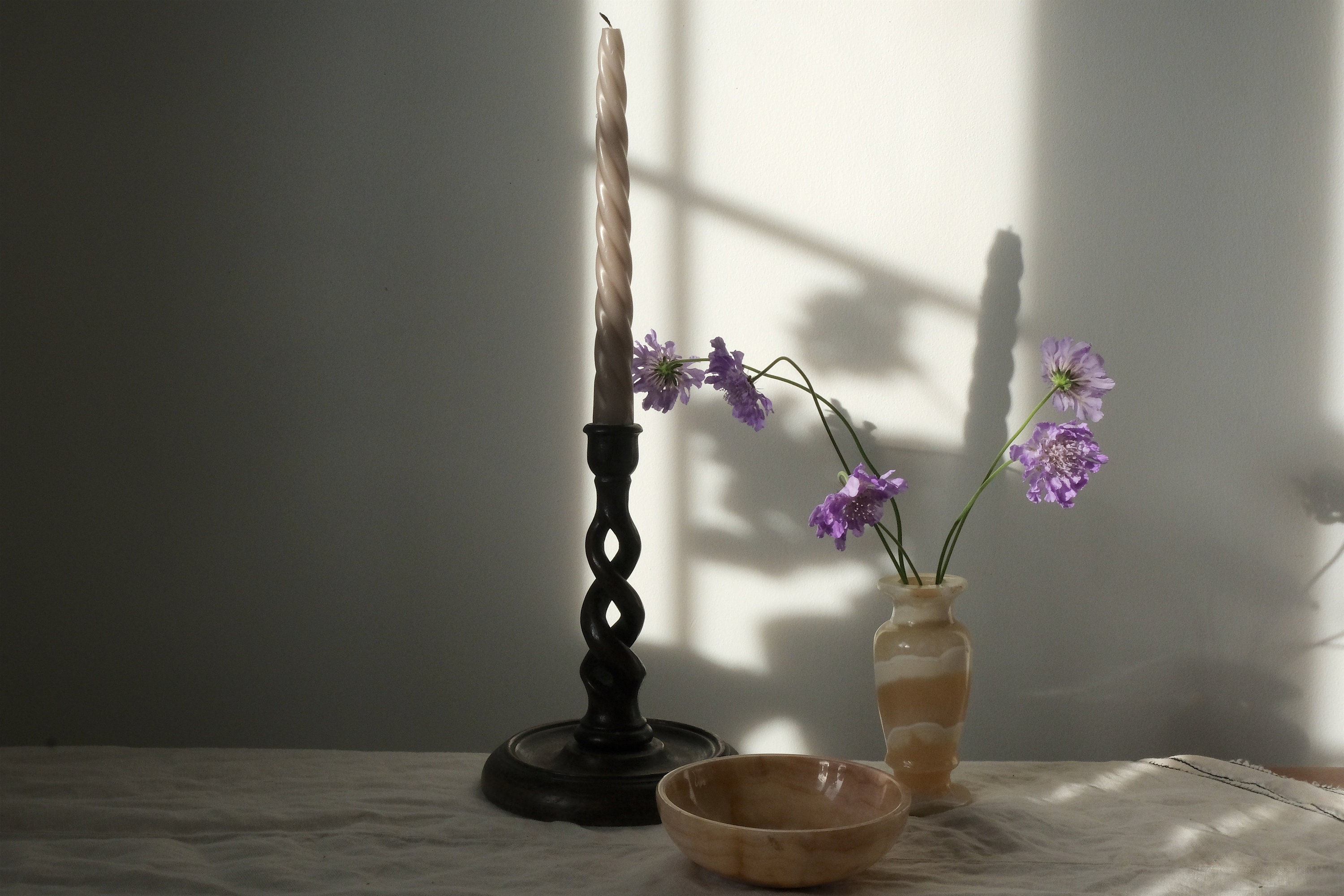 ヴィンテージ ハニーオニキス花瓶：アラバスター製の花瓶 - Etsy 日本