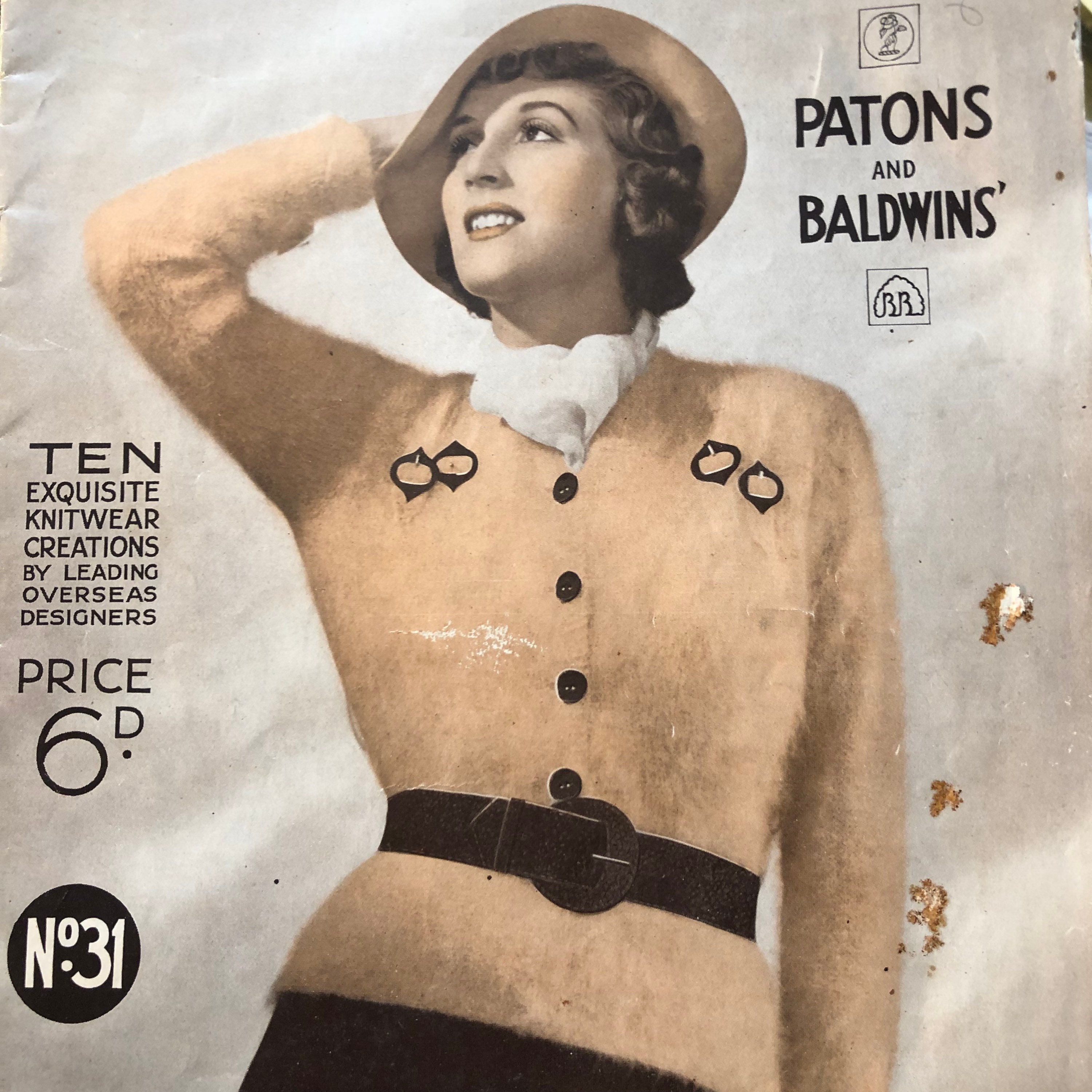 PDF Patons and Baldwins Specialty Book 31 Knitting Patterns Etsy UK