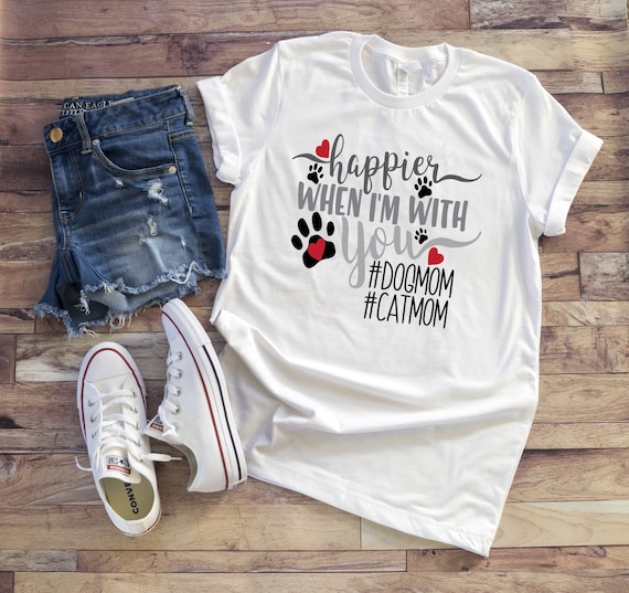 dog and cat mom shirt